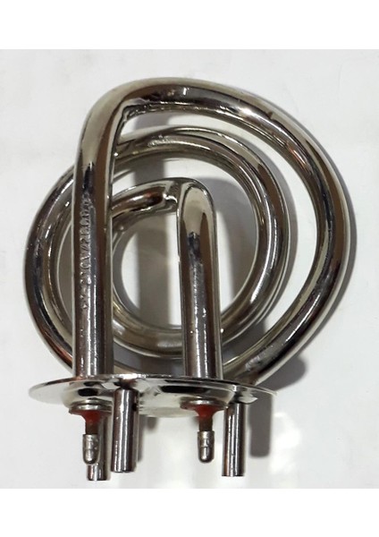 Cr-Ni Kettle Rezistans Ortadan Bağlantı 15MM Vida Girişi 3 Vida 2 Elektirik Girişi Vardır