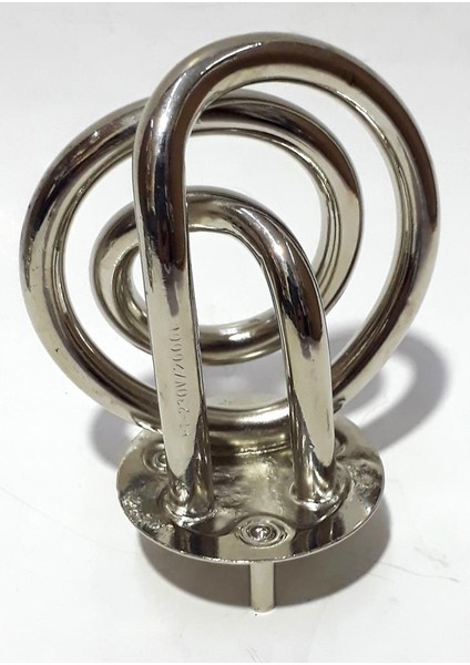 Cr-Ni Kettle Rezistans Ortadan Bağlantı 15MM Vida Girişi 3 Vida 2 Elektirik Girişi Vardır