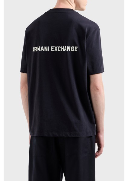 Ön ve Arka Logo Baskılı Pamuklu Regular Fit T Shirt Erkek T Shirt XM000588 AF12308 UB101 fiyatları