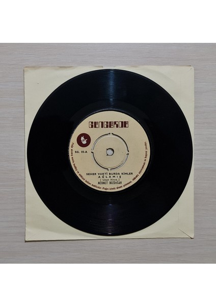 Mehmet Bozdoğan - Seher Vakti Burda Kimler Ağlamış - Bulut Kat Kat Olmuş - Dönem Baskı Plak - Longplay - Lp