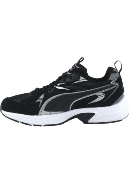 Milenio Tech Suede 393489-01 Unisex Siyah Günlük Sneaker Ayakkabı