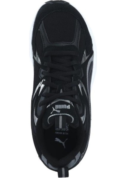 Milenio Tech Suede 393489-01 Unisex Siyah Günlük Sneaker Ayakkabı