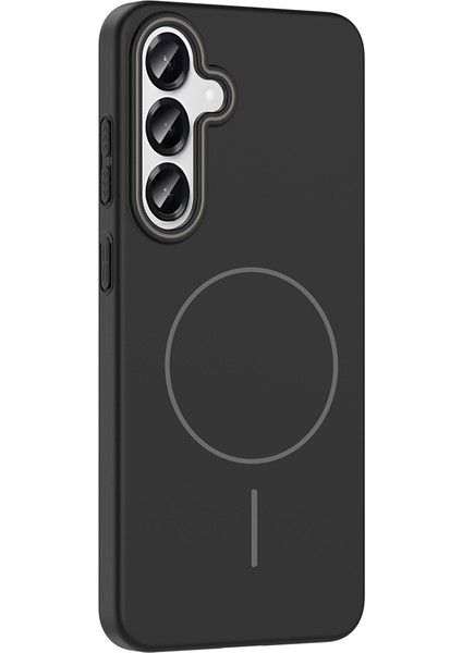 Samsung Galaxy S24 Kılıf Magsafe Şarj Desteği Darbe Emici Pürüzsüz Yumuşak Silikon Kapak modelleri