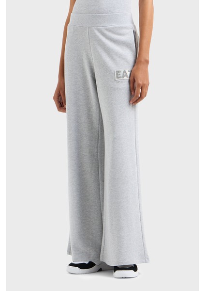 Wide Leg Normal Bel Bol Paça Logolu Pantolon Bayan Pantolon 7W000179 AF12473 O8002