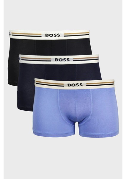 Logolu Pamuklu 3 Pack Boxer Erkek Boxer 50492200 979
