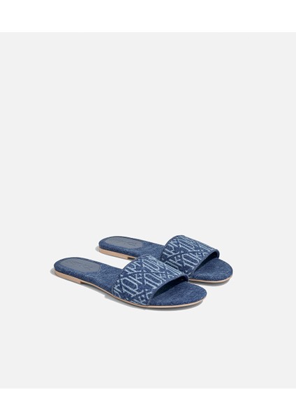 Monogram Denim Terlik I00000037025089