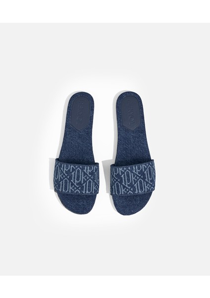 Monogram Denim Terlik I00000037025089