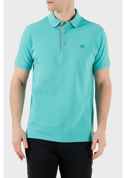 Pamuk Regular Fit Düğmeli Polo Yaka T Shirt Erkek Polo Yaka T Shirt MRMD0005 AJ266 V0192