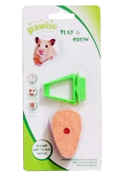 Havuç Şekilli Hamster Yalama Taşı