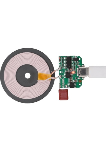 Kablosuz Şarj Modülü Type C 15W 5V 1A 9V 1.5A Mobil Akıllı Telefon Oyuncak Pil Şarj Qı Wpc V1.2.3 Samsung Apple DFR2V8
