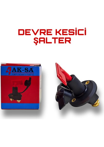 Devre Kesici - Araç Şalteri - Akü Devre Kesici Şalter Aksa indirimleri