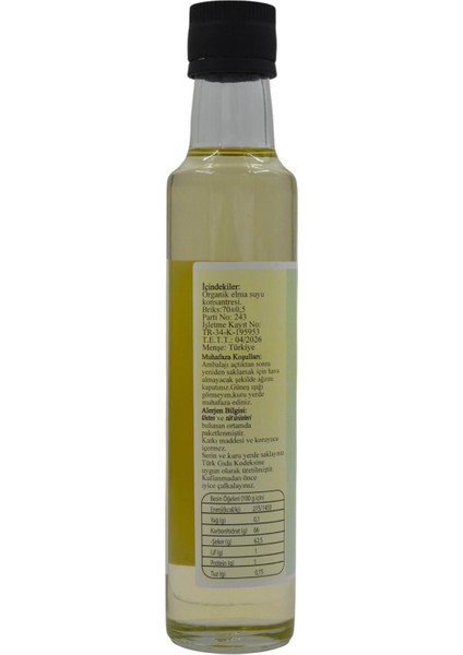 Elma Suyu Konsantresi 250ml
