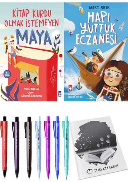 Kitap Kurdu Olmak İstemeyen Maya ve Hapı Yuttuk Eczanesi