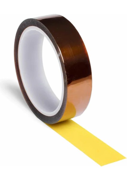 Kapton Bant 20MM x 30 Metre Yüksek Düşük Sıcaklık -73C 260C Termal Isıya Dayanıklı Güçlü Yalıtım Çizilmeye Yırtılmaya Dirençli Çözücülere Dirençli Polyimide Maskeleme Elektronik Tamir Pcb Smt