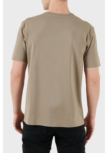 Streç Pamuklu Regular Fit Bisiklet Yaka T Shirt Erkek T Shirt 50533301 334 fiyatları