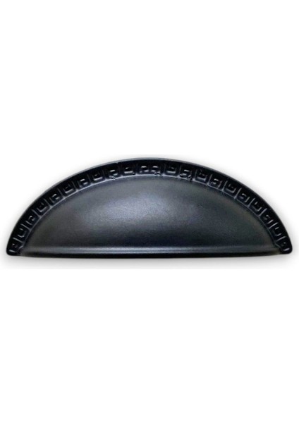 9 cm Siyah Renkli Tas/çanak/midye Kulp