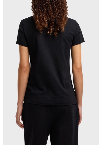 Pamuk Regular Fit Bisiklet Yaka Logolu T Shirt Bayan T Shirt XW000387 AF10354 UC001 fiyatları