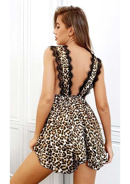 Bayan Gecelik 8329 - Leopar - S fiyatları