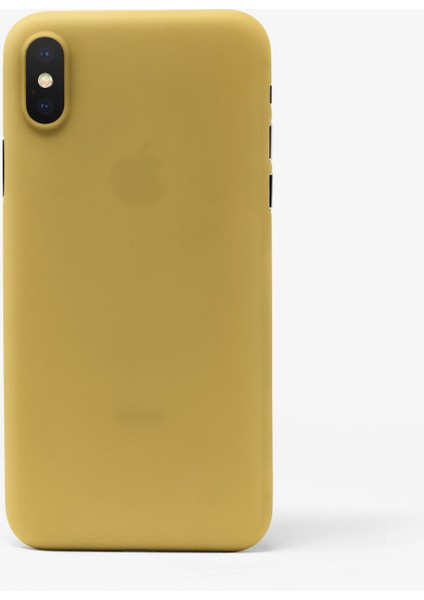 Apple iPhone x Max Esnek Silikon Kılıf Klasik Arka Kapak