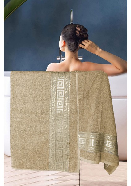 2 Parça Banyo Havlu Seti Helen Pamuklu 70 x 140 cm fiyatları