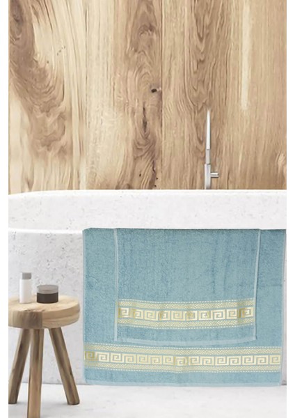 2 Parça Banyo Havlu Seti Helen Pamuklu 70 x 140 cm modelleri