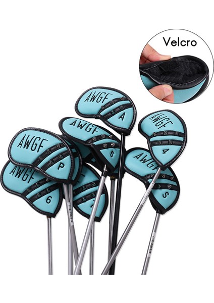 9 Adet/takım Golf Demir Başörtüsü 4-9 Psa Kulübü Golf Sopası Kılıfı Numarası Durumda Spor Golf Eğitim Ekipmanları Pembe (Yurt Dışından) modelleri
