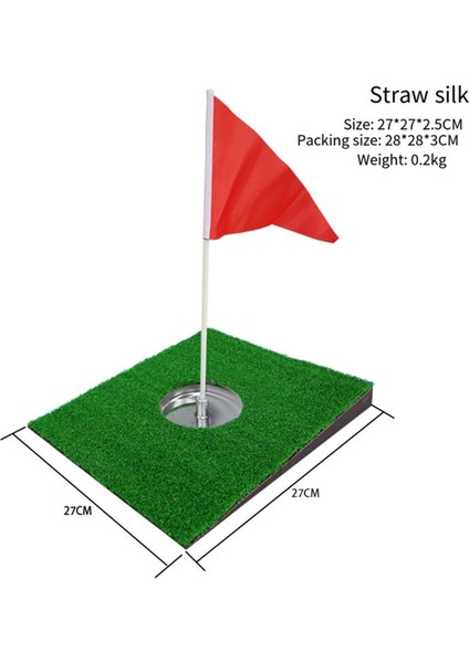 Taşınabilir Golf Vuruşu Eğitim Matı Eğitim Yardımı Başlangıç Iç Mekan Dış Mekan Uygulaması Ev Ofisi Için (Yurt Dışından)