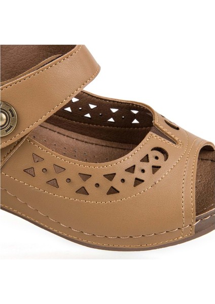 Terra Anatomik Taban Topuklu Kadın Sandalet modelleri