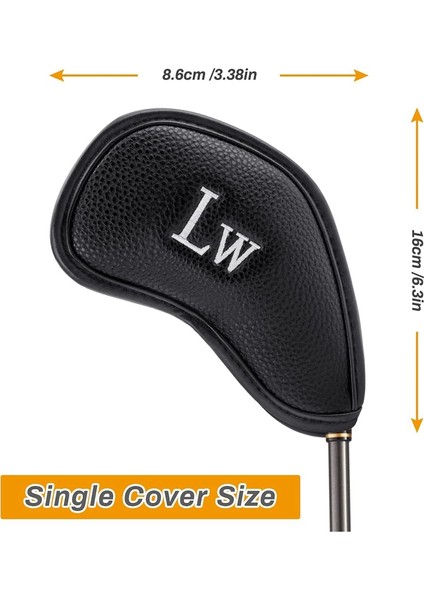 12 Adet Golf Demir Başlığı Kılıfları, Golf Başlığı Kılıfları, Ping Titleist Callaway Için Numaralı Etiketli Dayanıklı Golf Sopa Başlığı Kılıfları (Yurt Dışından) fiyatları