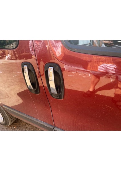 Citroen Nemo Kapı Kolu Krom 4 Kapı 4 Parça P.çelik 2008 ve Üzeri