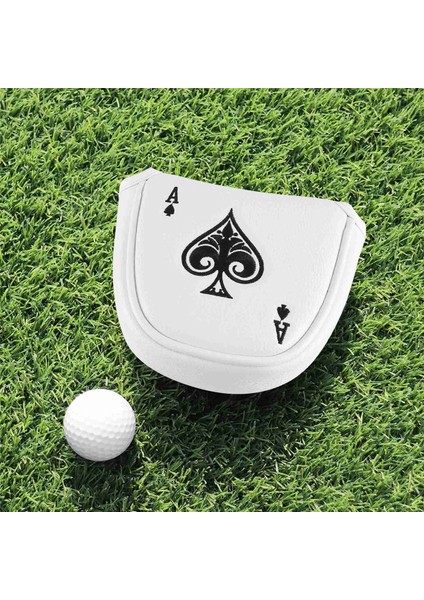 Golf Tokmak Atıcı Kapağı Başörtüsü Manyetik Kulüp Koruyucu Odyssey 2 Top Stil Atıcılar Için Uygun, Rh Lh (Yurt Dışından)