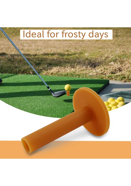 Parça Golf Tees Kahve Dayanıklı Tee Sürüş Aralığı 60/ 70/ 80 mm (Yurt Dışından) indirimleri