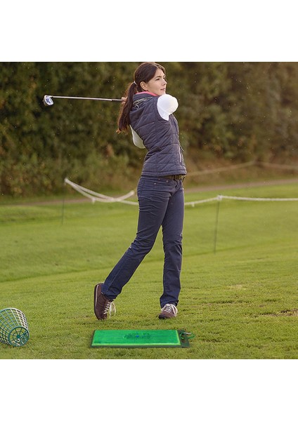 Profesyonel Golf Vuruş Pedi, Salıncak Yolunun Analizi ve Duruş Golf Uygulama Pedi'ni Düzeltir. (Yurt Dışından)