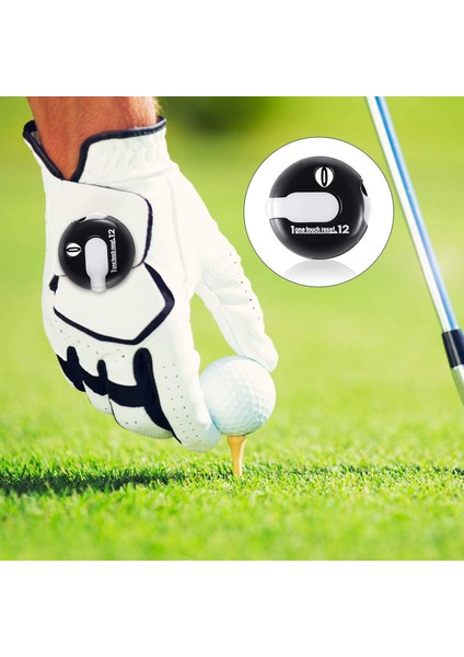 3 Adet Mini Golf Puan Sayacı Golf Vuruş Sayacı Tek Kontak Sıfırlama Atış Vuruş Göstergesi Spor Aksesuarları (Yurt Dışından)