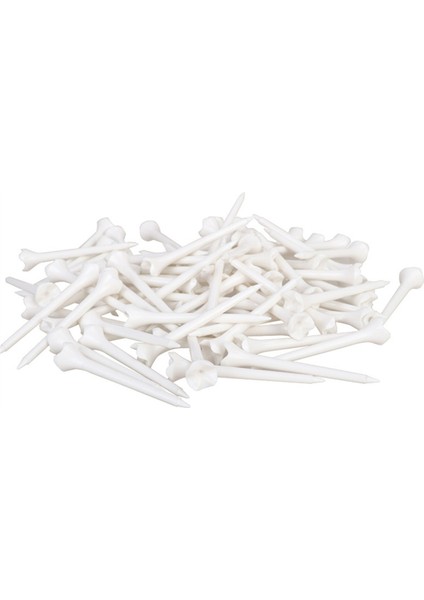 100 Adet 70 mm Profesyonel Tee Sistemi Plastik Golf Tee'si Golfçülerin Tee Performansını Maksimize Eder Golf Aksesuarları (Yurt Dışından)