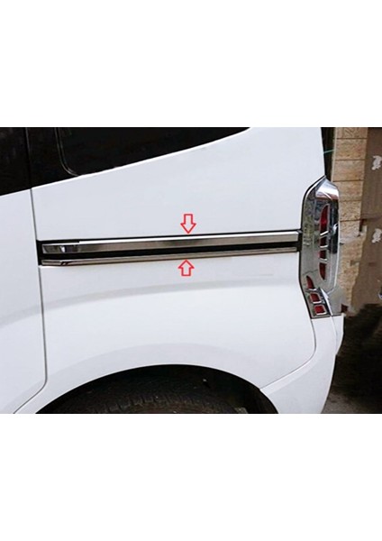 Fiat Fiorino Krom Sürgülü Kapı Çıtası 4 Parça P.çelik 2008 ve Sonrası fiyatları