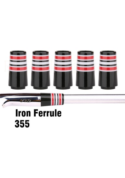 Adet Golf Ferülleri 0.355 Ucu Ütüler Mil Kol Adaptörü Yüksük Golf Demir Kulübü Ferüller Değiştirme (Yurt Dışından)