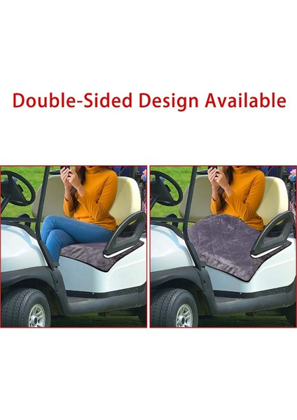 Golf Arabası Kolçaklı 2 Kişilik Koltuklar Için Koltuk Kapakları Evrensel Golf Arabası Koltuk Battaniye Minderi (Yurt Dışından) indirimleri