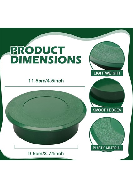 10 Adet Golf Kupası Kapağı Golf Uygulama Eğitim Yardımları Delik Kapakları Golf Sahası Bahçesi Için Golf Deliği Putting Green Kapağı (Yurt Dışından) fırsatları