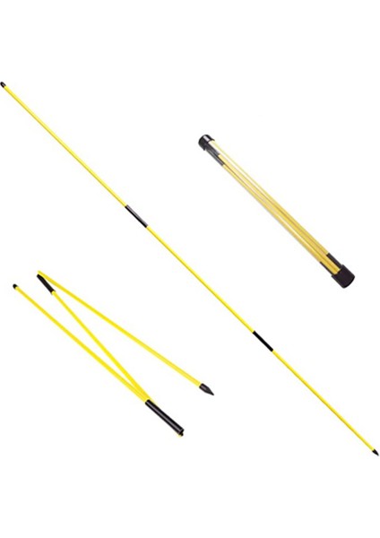 Golf Hizalama Çubukları Eğitim Yardımı 2 Paket, 3 Bölümlü 48 Inç Golf Salıncak Eğitmenleri Katlanabilir Uygulama Çubukları Hedefleme Çubukları (Yurt Dışından) fiyatları
