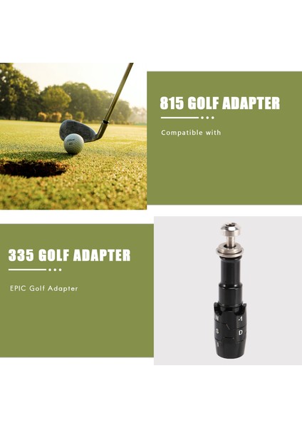 Callaway 815/GBB Epic/xr/v Seri Sürücü Için .335 Golf Golf Kulübü Adaptörü (Yurt Dışından) indirimleri