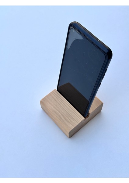 Ahşap Masa Üstü Kalın Telefon Tutucu fiyatları