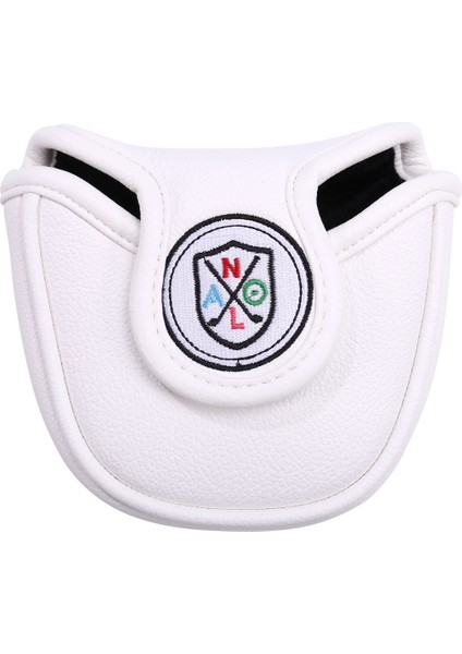 Golf Kulübü Kare Çekiç Putter Kılıfı Manyetik Sentetik Pu Golf Başlığı Koruyucu (Yurt Dışından)