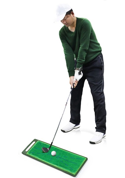 Profesyonel Golf Vuruş Pedi, Salıncak Yolunun Analizi ve Duruş Golf Uygulama Pedi'ni Düzeltir. (Yurt Dışından) indirimleri