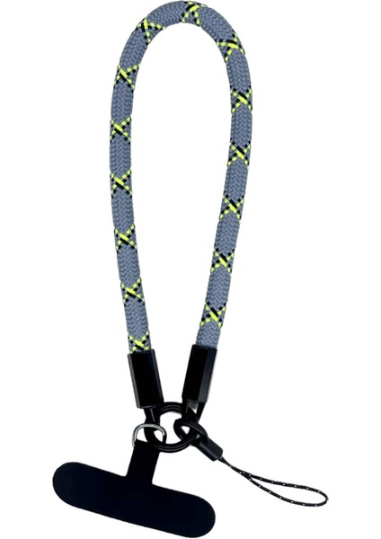 8mm Kalın Kısa Ipi Cep Telefonu Bilek Kayışı, Iphone / Kamera / Anahtar Için Kişiselleştirilmiş Güvenlik Dokuma El Kayışı, Bilek Ipi (Yurt Dışından)