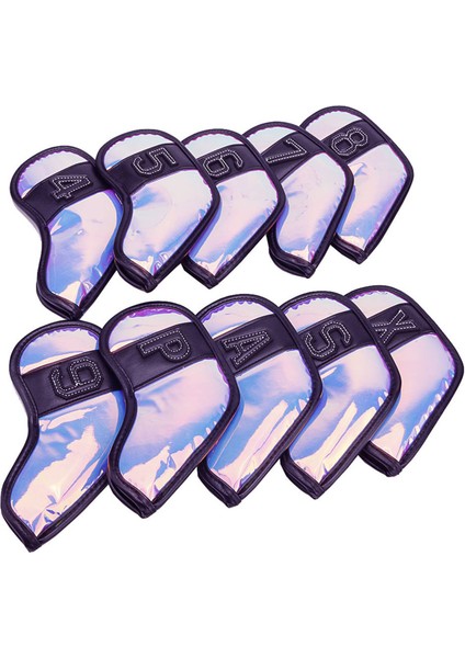 Wosofe 10 Adet/paket Golf Sopası Demir Kapağı Golf Demir Başlığı Kapakları Golf Sopası Demir Başlığı Tüm Demir Kamalara Uyar B (Yurt Dışından) modelleri