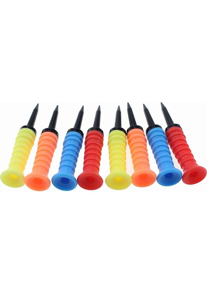 10 Adet Golf Topu Topu Tırnak Spor Eğitim Yardımları Açık Plastik Golf Eğitim Malzemeleri Topu Damızlık Golf Çivi, Sarı (Yurt Dışından) fırsatları