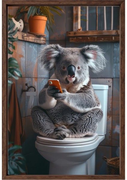 Yapay Zeka Görselli Mdf Plastik Çerçeveli Dekoratif Tablo modelleri