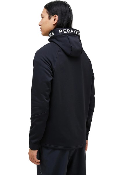 Rider Zip Hood Erkek Siyah Outdoor Polar G79942030 fiyatları