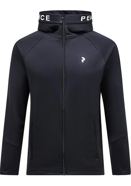Rider Zip Hood Erkek Siyah Outdoor Polar G79942030 fırsatları